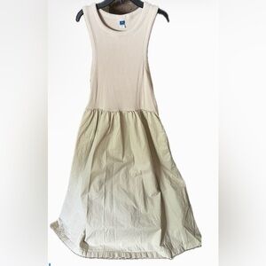Old Navy Sleeveless Maxi Dress Elegant Cream Maxi Dress